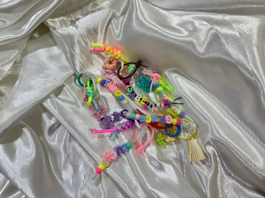 Teddy name key ring 🧸