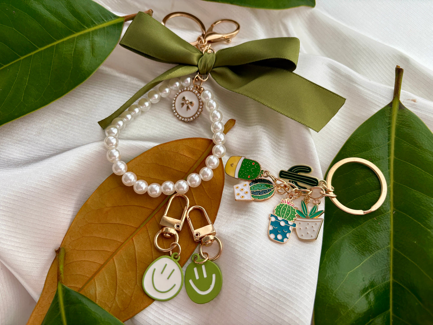 Green key rings HOT DEAL